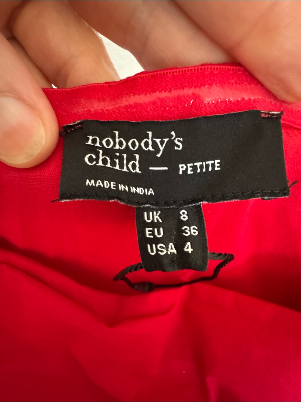 Nobody’s Child Strapless Red Felicity Midi Dress - Picture 7 of 12